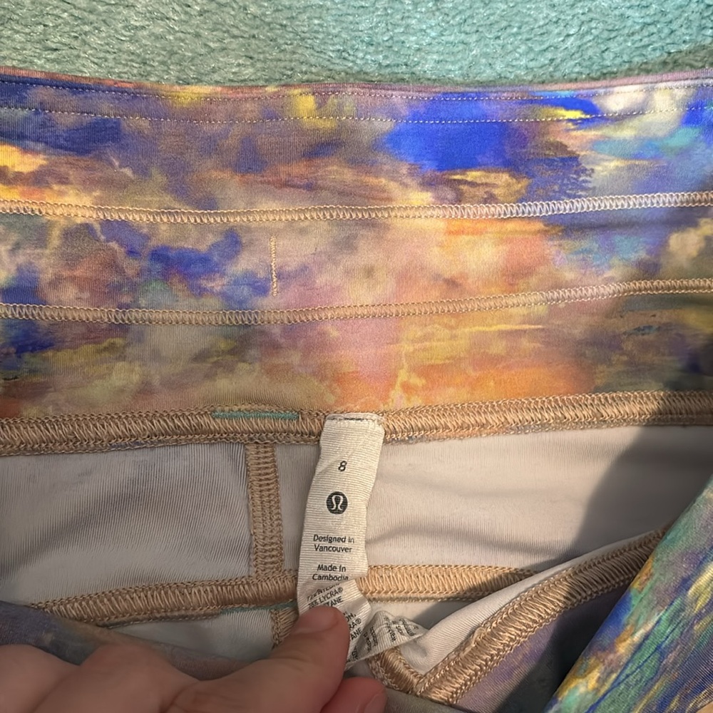 lululemon athletica Multicolor and Purple Athletic Shorts - Picture 4 of 6